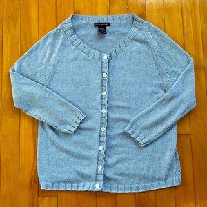Anthropologie light blue sweater